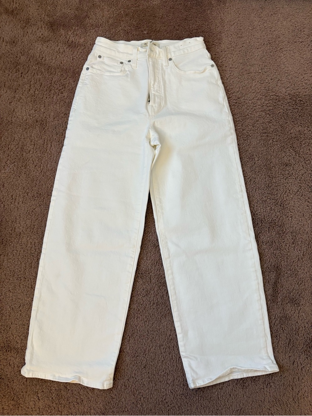 Madewell Wide-Leg White Women’s Jeans